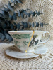 Seletti Kintsugi Фарфоровая чайная пара, цвет - белый, золотой