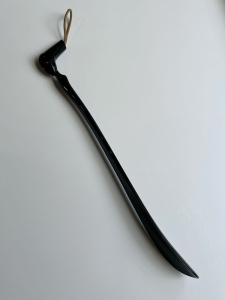 Alessi Germano Ложка для обуви, ширина - 4 см, длина - 42 см, цвет - черный
