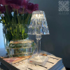Kartell Big Battery Настольная лампа, размеры: 17х17х37 см, цвет - прозрачный