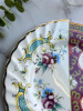 Seletti Hybrid Десертная тарелка Eudossia, диаметр - 20 см, цвет - белый, сиреневый