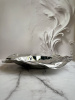 Alessi Port Металлическая миска для подачи фруктов, овощей, сладостей, размеры: 37х37х6h см