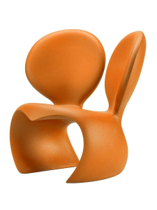 Qeeboo Don't F**k with the mouse Уличное кресло, размеры: 90x66x85 см, цвет - оранжевый