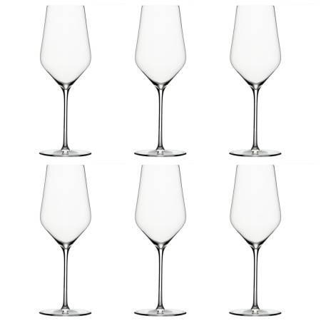 Zalto Denk Art White Wine Набор из 6 стеклянных бокалов для белого вина, 23 см, 400 мл, прозрачный
