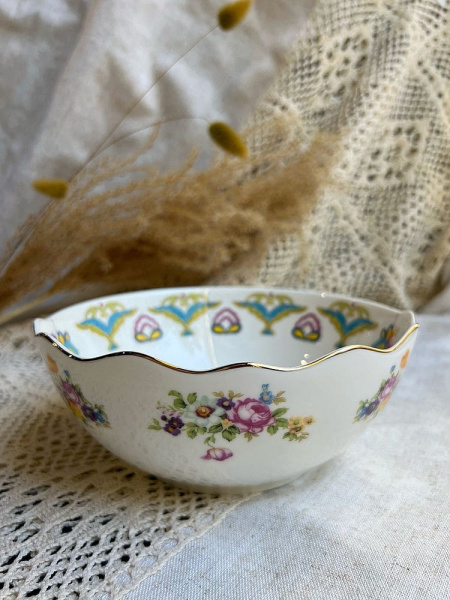 Seletti Hybrid Салатник Bauci, 17,5х17,5х7,5 см, цвет - белый, разноцветный