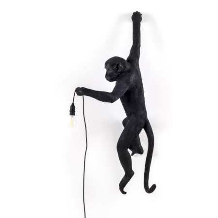 Seletti Monkey Ceiling Подвесной светильник "Обезьяна", 27х30х80 см, белый