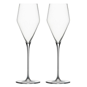 Zalto Denk Art Champagne Набор из 2 бокалов для шампанского, 24 см, 220 мл, прозрачный