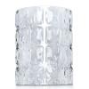 Kartell Matelasse Ваза из полиметалакрилата, 23х23х30h см, прозрачный