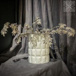 Kartell Matellasse Ваза, 30 см, белый