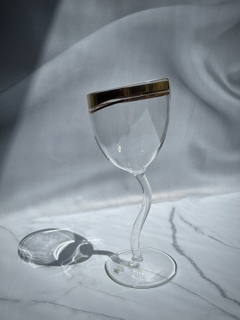 Seletti Classics on Acid Бокал для вина Regal, размеры: 8,8х8,8х21h см, цвет - прозрачный