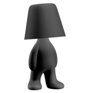 Qeeboo Sweet Brothers TOM Декоративный светильник, размеры: 15x15x31 см, цвет - черный матовый