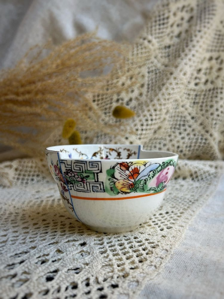 Seletti Hybrid Фарфоровая пиала Irene, 10,5х10,5х5,7 см, белый