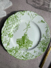 Bernardaud Tout Paris Десертная тарелка, диаметр - 21 см, цвет - белый, зеленый