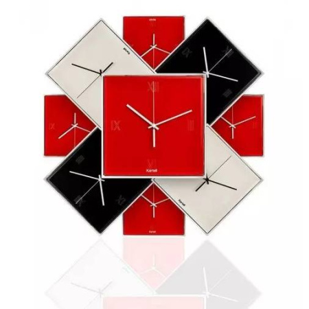 Kartell Tic&Tac Настенные часы, 30 см, красный