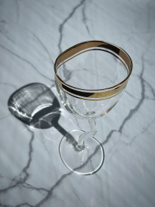 Seletti Classics on Acid Бокал для вина Regal, размеры: 8,8х8,8х21h см, цвет - прозрачный