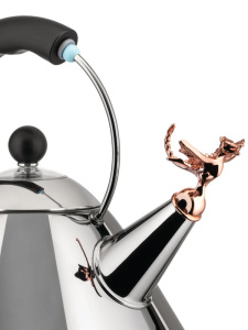 Alessi Kettle Чайник для газовой или индукционной плиты, объем - 2 л, цвет - зеркальная сталь