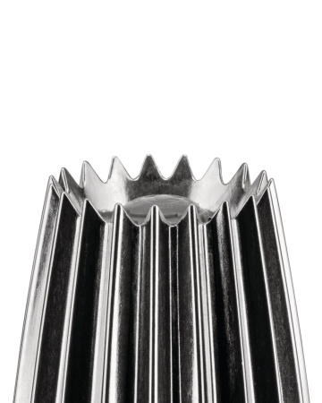 Alessi Grind Мельница для соли, перца и специй, размеры: 7,5х7,5х14,2h см, цвет - алюминий