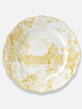 Bernardaud Tout Paris Обеденная тарелка, диаметр - 26 см, цвет - белый, желтый