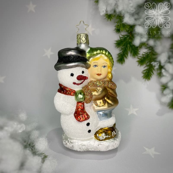 Inge Glas Стеклянная елочная игрушка 