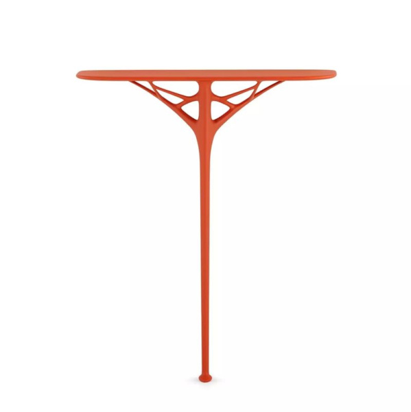 Kartell A.I. Console Консоль пристенная, размеры: 75х24х88h см, цвет - коралловый матовый