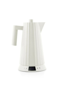 Alessi Plisse Электрический чайник, объем - 1,7 л, цвет - белый матовый