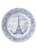 Gien Monuments de Paris Набор из 6 фаянсовых подставок для бокалов, диаметр - 12,8 см