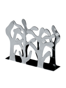 Alessi Mediterraneo Держатель для салфеток, размеры: 18х18х33h см, нержавеющая сталь