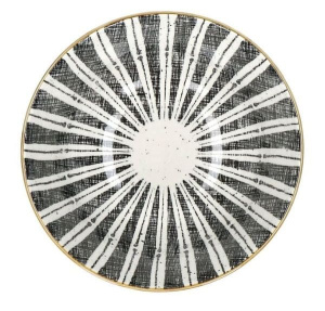 Pomax ALTO Фарфоровая пиала (тип - 2), диаметр - 15,5 см, высота - 7 см, цвет - белый, черный