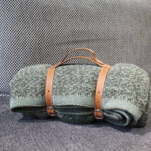 Eagle Кожаный держатель для пледа