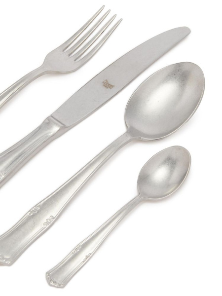 Mepra Bavaria Pewter Набор столовых приборов на 5 персон из 20 предметов, состаренная сталь