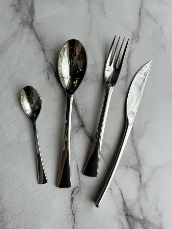 Degrenne Solstice Mirror Набор столовых приборов на 6 персон из 24 предметов, нержавеющая сталь