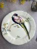 Gien Grands Oiseaux Десертная тарелка с рисунком Faisan Lady Amherst (Фазан Леди), диаметр - 26,3 см