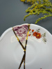 Seletti Kintsugi Фарфоровая чайная пара с двумя ручками, цвет - белый, золотой