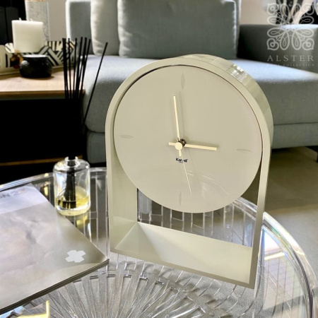 Kartell Air du Temps Настольные часы, 30 см, белый