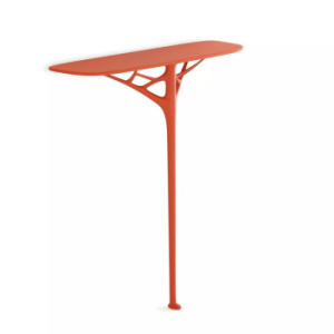 Kartell A.I. Console Консоль пристенная, размеры: 75х24х88h см, цвет - коралловый матовый