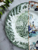 Seletti Hybrid Фарфоровая обеденная тарелка Ipazia, диаметр - 27,5 см, белый, зеленый, оранжевый