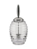Alessi Honey Pot Баночка для подачи меда с ложкой, объем - 350 мл, нержавеющая сталь, стекло