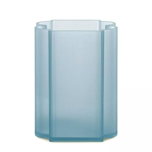 Kartell Okra Ваза из переработанного полиметалакрилата, размеры: 18х18х24h см, цвет - голубой