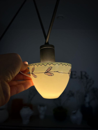 Serax Marni Midnight Flowers Набор из 2-х кофейных пар с рисунком Blossom Milk MF, объем - 200 мл