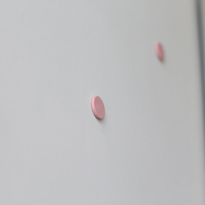 Nomon OJ PINK Настенные часы, диаметр 80 см, розовый