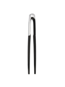 Alessi Domenica Кухонные шипцы, длина - 32 см, цвет - черный, зеркальный