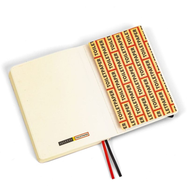 Seletti Toiletpaper Notebook Блокнот для записей Snakes (Змеи), размеры: 10,х15 см, цвет - черный