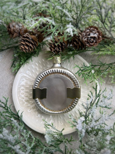 Inge Glas Стеклянная елочная игрушка Осетровая икра, высота - 7,5 см