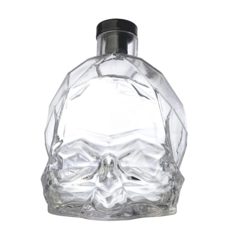 Nude Memento Mori Хрустальная бутылка для виски, 0,75 л, 11,5х15,5х18,3 см, прозрачный