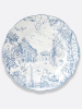 Bernardaud Tout Paris Обеденная тарелка, диаметр - 26 см, цвет - белый, синий