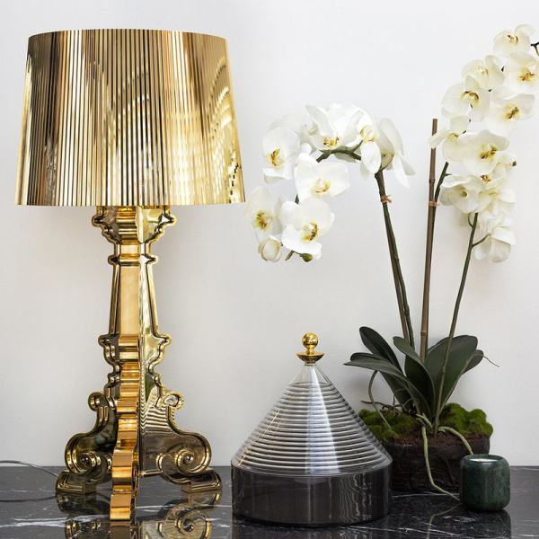Kartell Bourgie Настольная лампа, 68 см, золотой