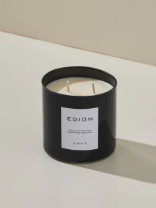 EDION Ароматическая свеча с ароматом №23 Rosastro Harmony, вес - 450г, цвет - черный