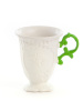 Seletti I-Wares Фарфоровая кружка, размеры: 10х10х11,5h см, цвет - белый, зеленый