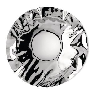 Alessi Sarria Металлическая миска для подачи фруктов, овощей, сладостей, размеры: 37х37х6h см