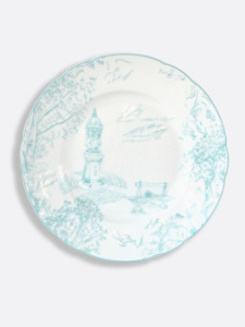 Bernardaud Tout Paris Десертная тарелка, диаметр - 21 см, цвет - белый, голубой
