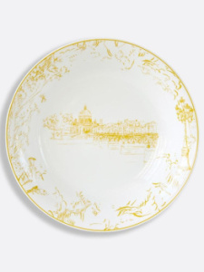 Bernardaud Tout Paris Салатник, объем - 800 мл, диаметр - 24 см, цвет - белый, желтый
